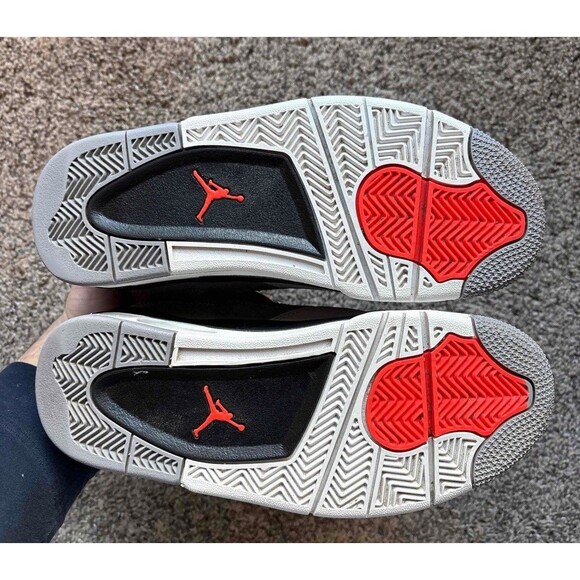 Nike Air Jordan 4 Retro Infrared Size 6.5 Youth (Size 8 Women's) - Picture 5 of 8